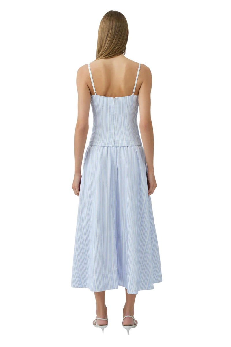 quinlin midi dress SIMKHAI Quinlin Bustier Midi Dress
