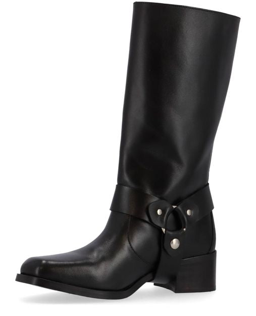 Rocky Black Leather Boots Rocky Boot - Bohdii Boutique main image 3