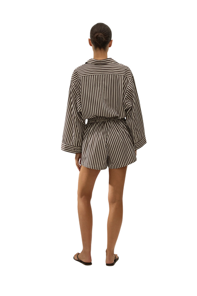 Belas Playsuit Rita Stripe Port