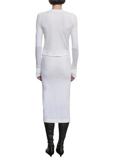 Enza Costa Fine Cashmere Jersey Cardigan