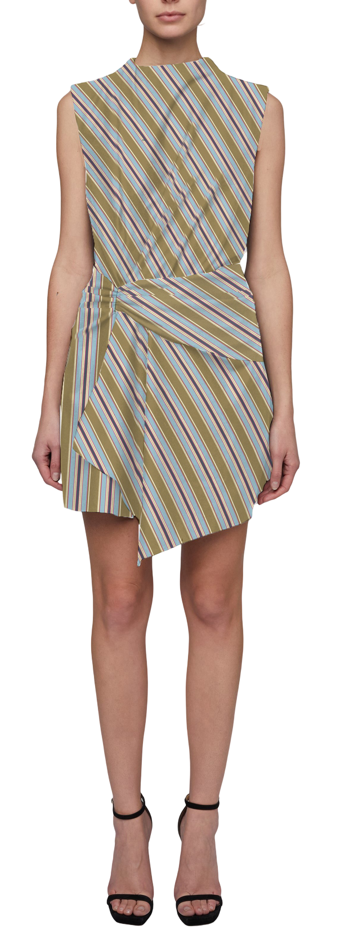 Dion Dress - Hazel Stripe