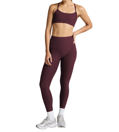 Spacedye Caught In The Midi Legging - Cabernet Heather