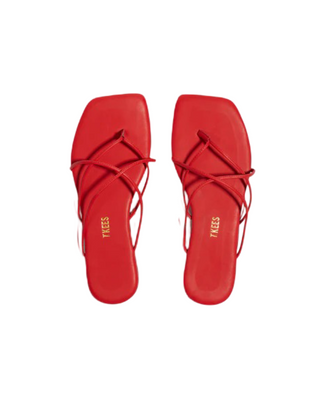 Square Toe Elle in Red