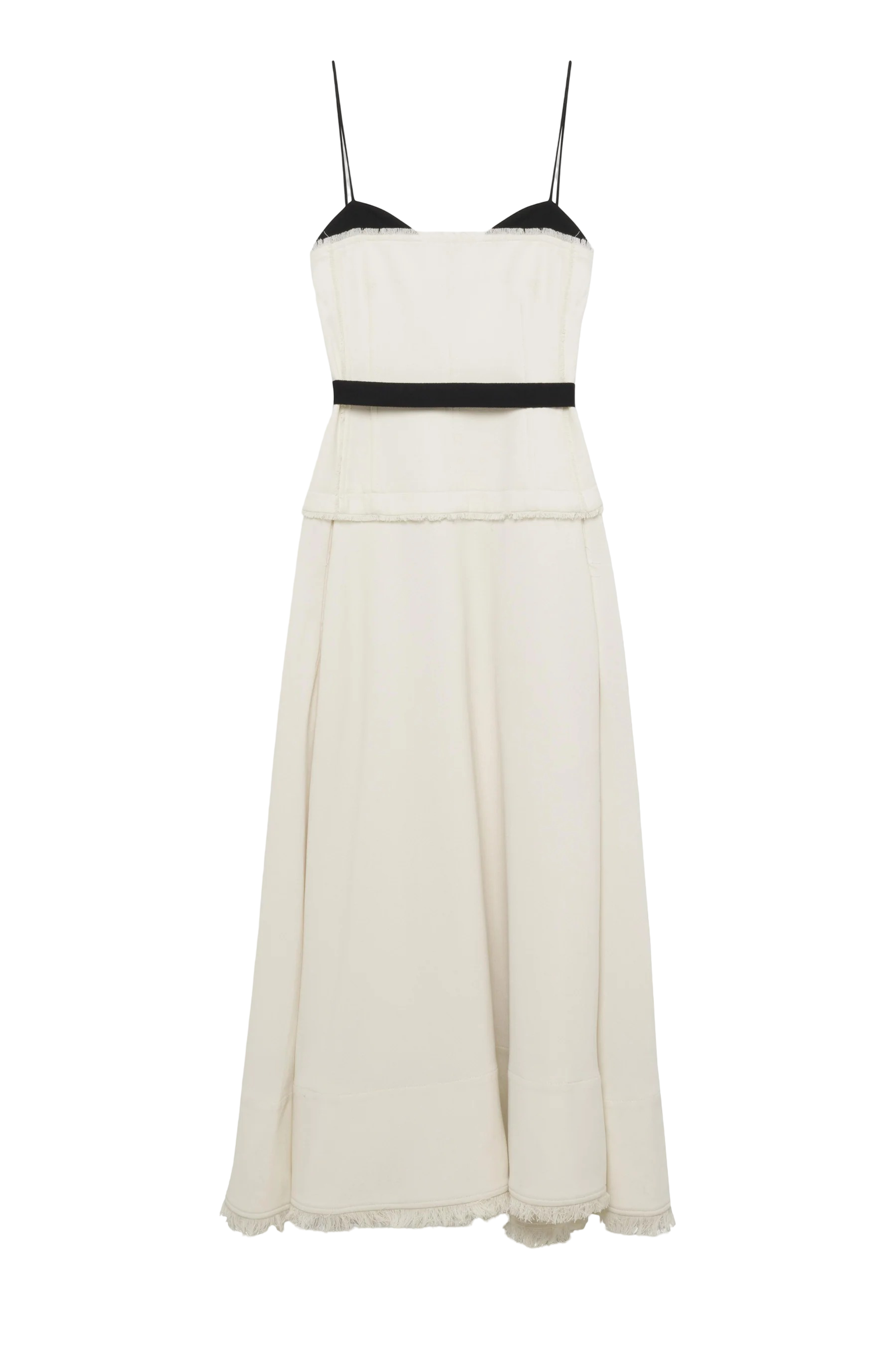 quinlin midi dress SIMKHAI Women's Quinlin Bustier Midi-Dress - Snow Multi
