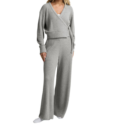 Rest Day Waffle Wrap Pullover
